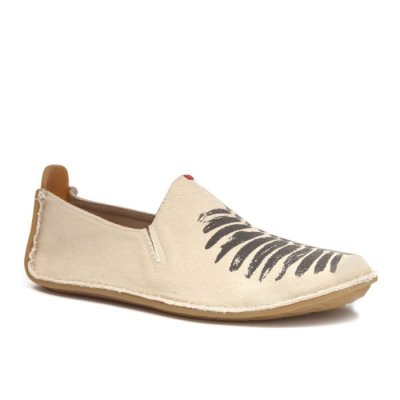 Vivobarefoot Ababa Canvas Soul of Africa - Naisten Kangaskengät Beige - ZPS438705